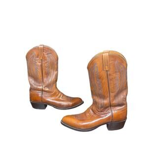 Luchese 2000 leather cowboy boots size 10 2E